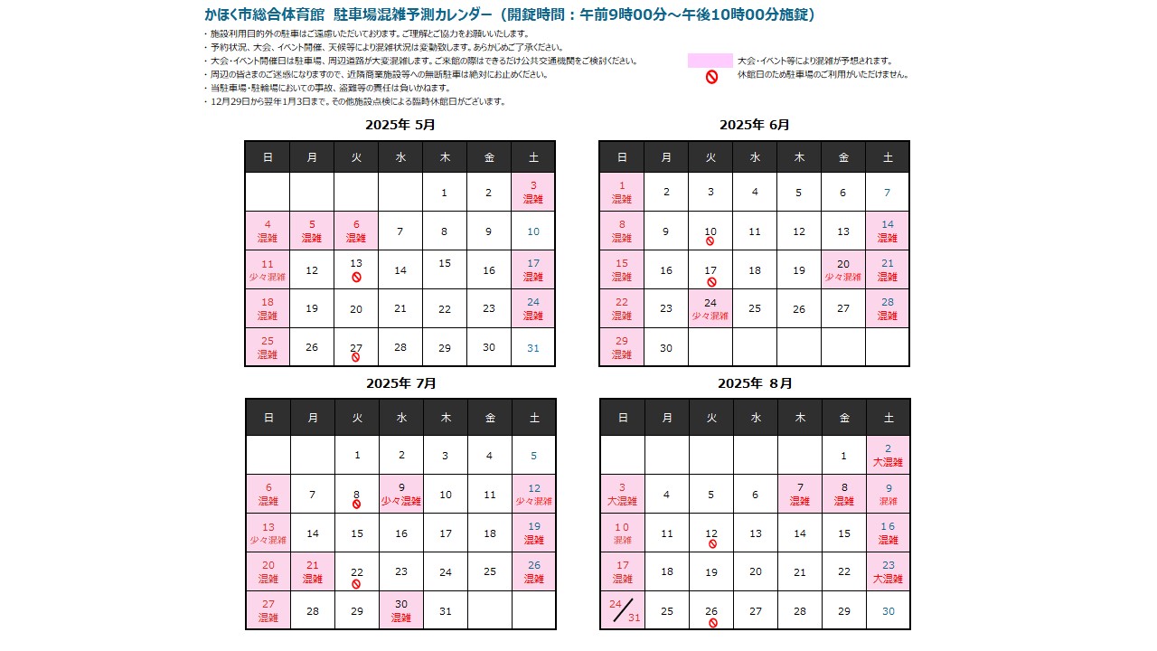 駐車場混雑予測
